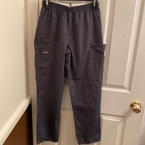 Cherokee workwear Scrubs Pants Pewter Grey Short Length